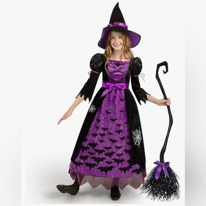 Girls Halloween Witch Costume